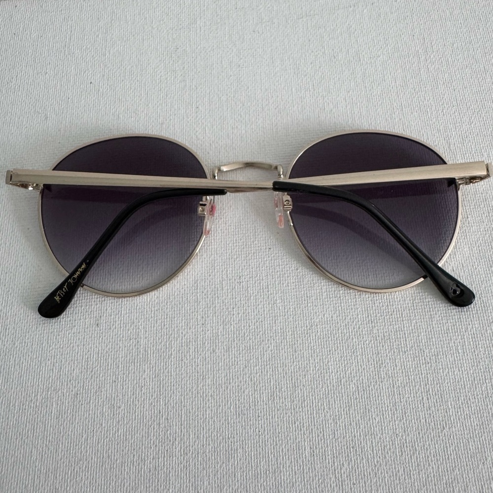 BETSEY JOHNSON SUNGLASSES AVIATOR BJ710 - Picture 2 of 12